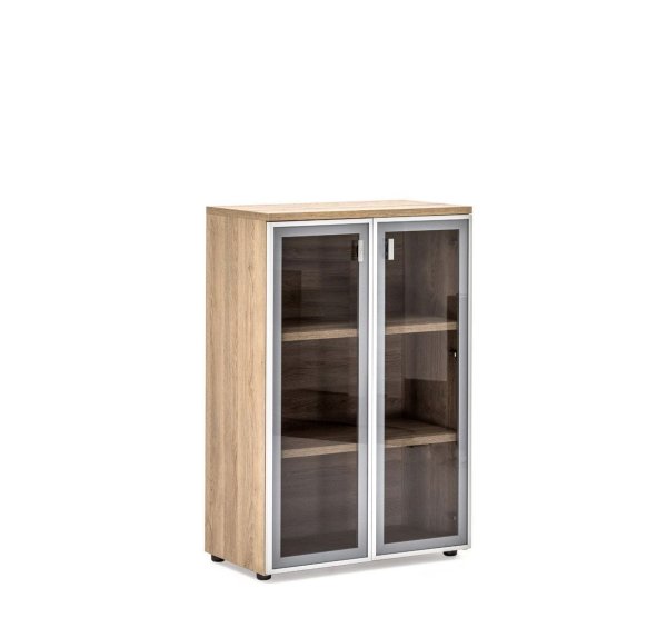 LAVA Шкаф стеклянные двери H121
