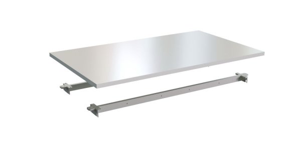Столешница одинарная 120 Steel 11120 1200x700x25 (Белый)