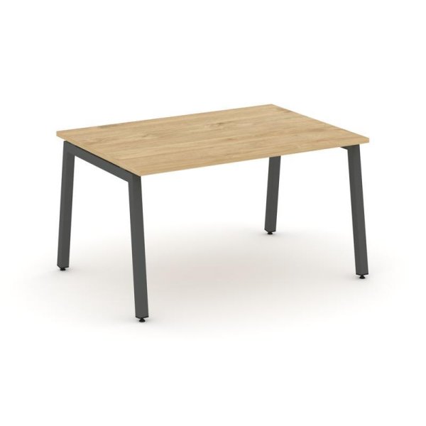 Стол переговорный SN-5A.SPRG-002.3 (1180х980х750) (Тиквуд Светлый/Металл Антрацит)