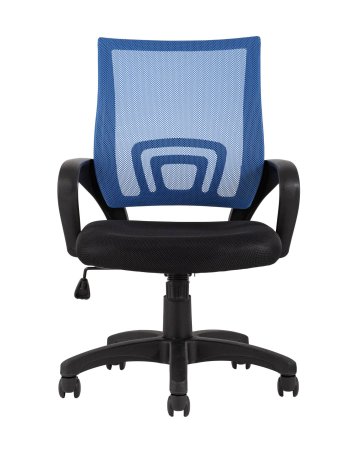Кресло офисное TopChairs Simple синее (Компьютерное кресло Simple синий)