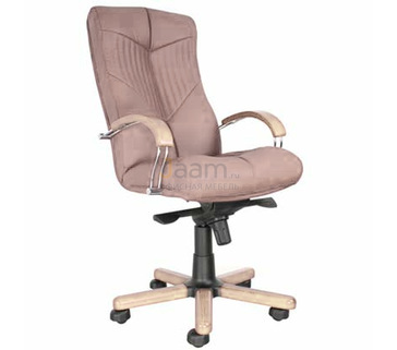 Кресло для руководителя Torus Wood Chrome
