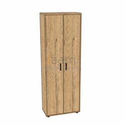 Мебель для персонала Офисный шкаф для одежды ШО37 PRO BLACK