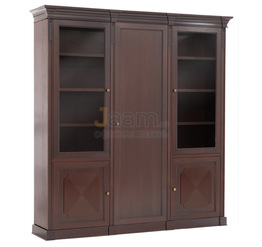 Кабинет руководителя Офисный шкаф комб.+гардероб L221 106 501.504.501/601.601.602 WAL