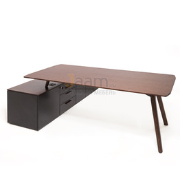 Кабинет руководителя Стол письменный на опорной тумбе