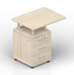 Мебель для персонала Офисная тумба приставная ODP38060