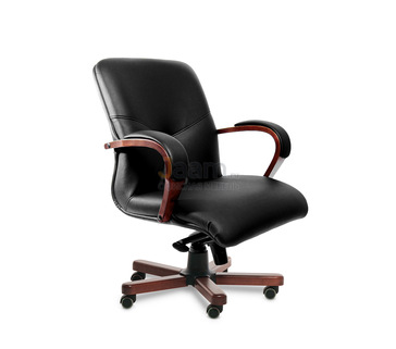 Кресло для руководителя MERCURY B кожа+кож.зам.