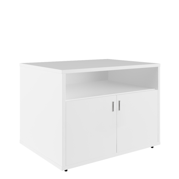Тумба для оргтехники Trend TRD296480 800x600x600 (Белый)