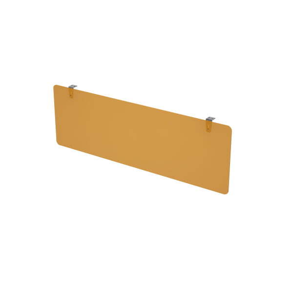 Экран подстольный оргстекло Gloss 9НЭК.110.1 Оранжевый 1200x4x400 (Ivory)