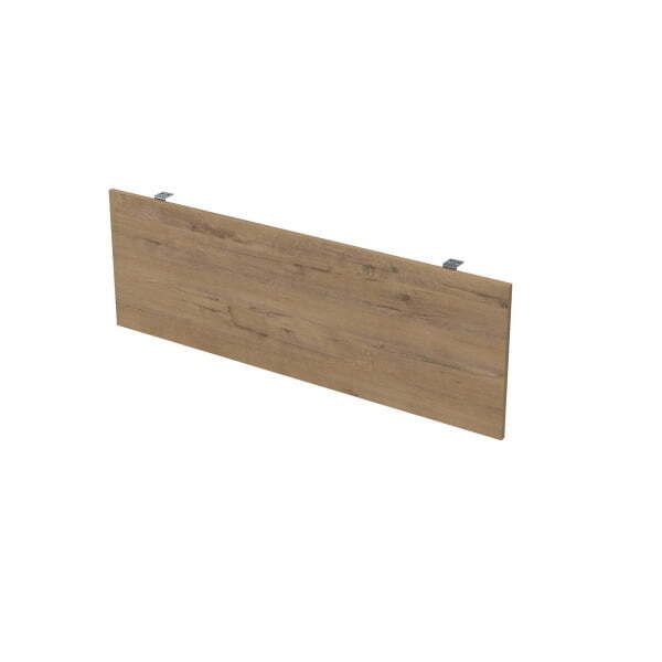 Экран подстольный ЛДСП Gloss 9НЭК.407.1 1200x16x400 (Teakwood)